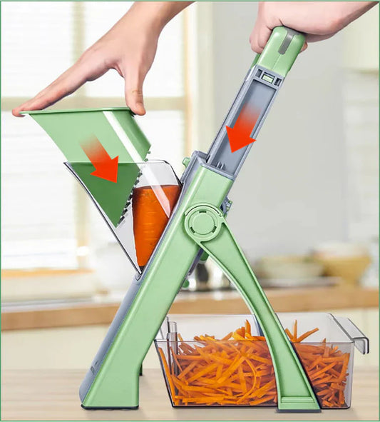Slicer Pro 360° – La Mandoline Réglable Qui Révolutionne Votre Cuisine ! 🥒🔪