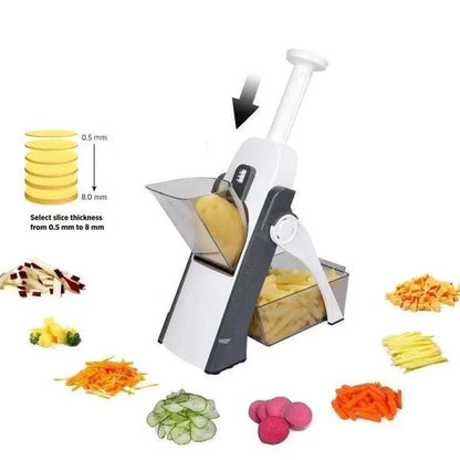 Slicer Pro 360° – La Mandoline Réglable Qui Révolutionne Votre Cuisine ! 🥒🔪